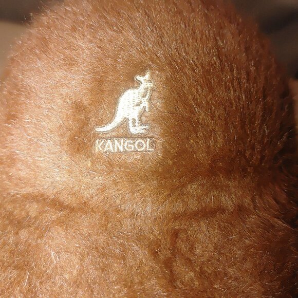 Kangol Furgora Vintage Casual Hat Medium Brown Angora Blend - Picture 7 of 11